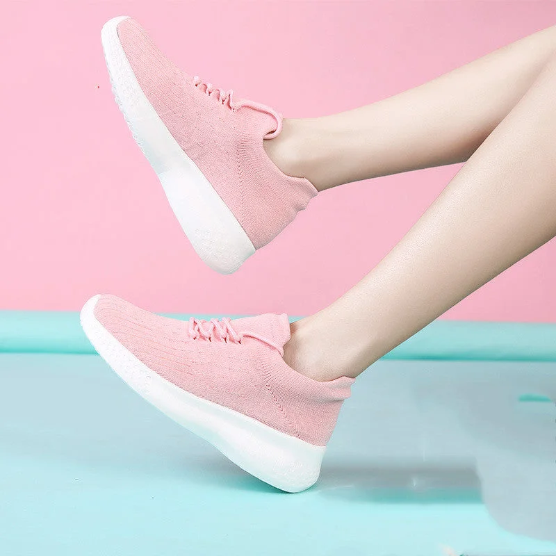 Women's soft bottom mesh casual shoes