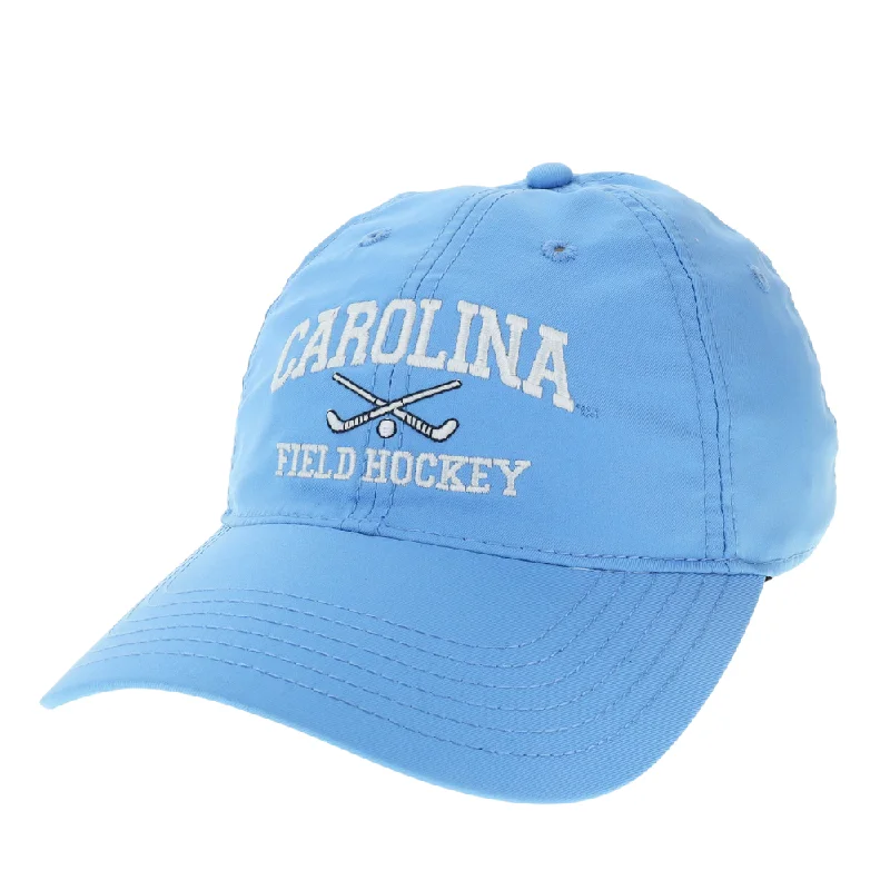 UNC Field Hockey Hat in Carolina Blue Dry Fit Adjustable