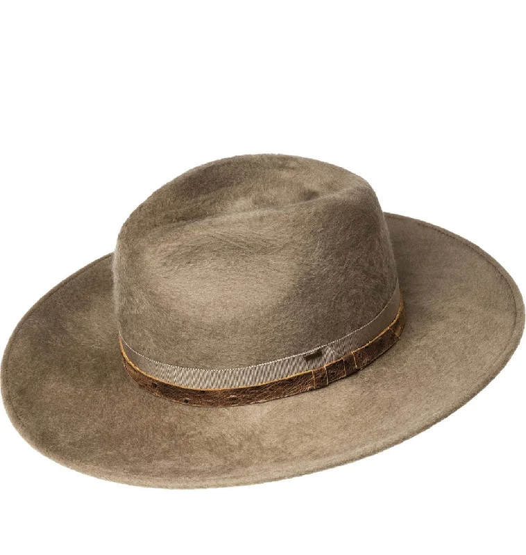 Bailey of Hollywood Croft Fedora Wool Beaver finish - Taupe