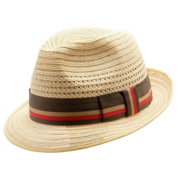 Akubra Casablanca Trilby Natural Hemp Braid Small - Last one!