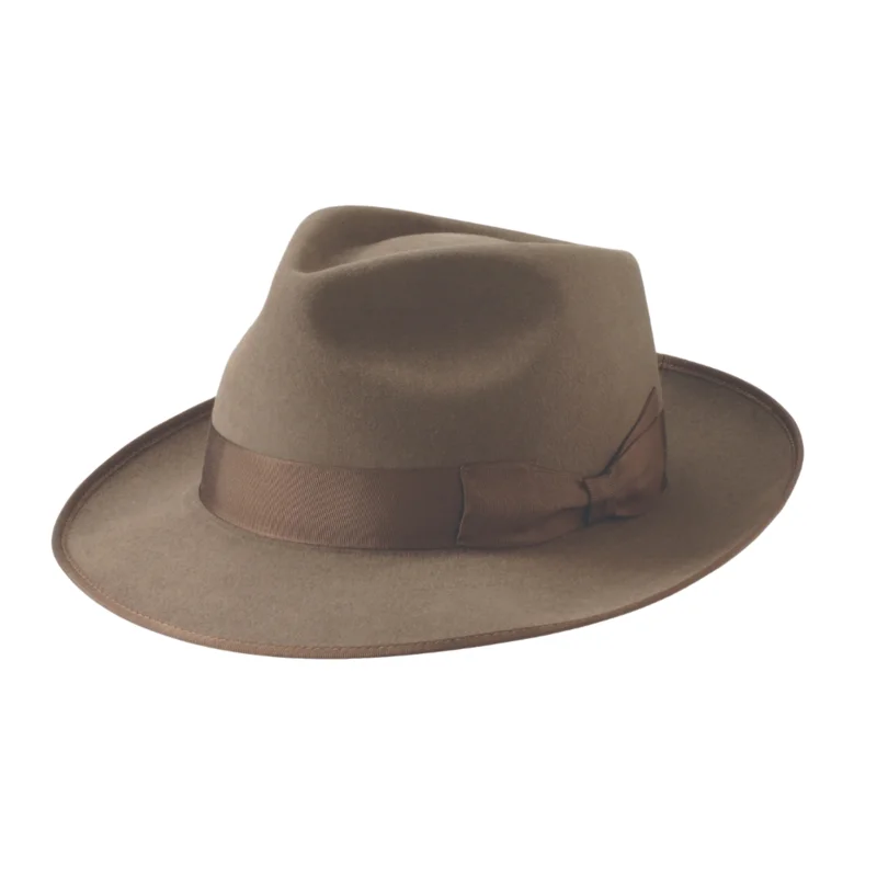 Akubra Stylemaster Fedora - Acorn Fawn