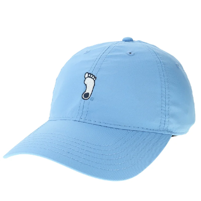 UNC Dry Fit Tar Heel Foot Hat in Carolina Blue by Legacy