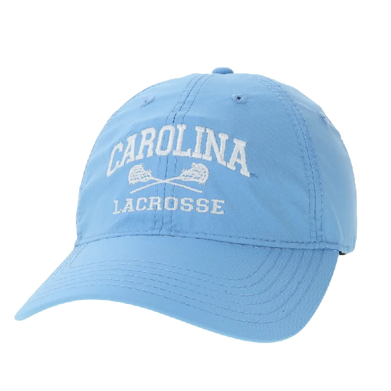 UNC Lacrosse Hat in Carolina Blue Dry Fit Adjustable