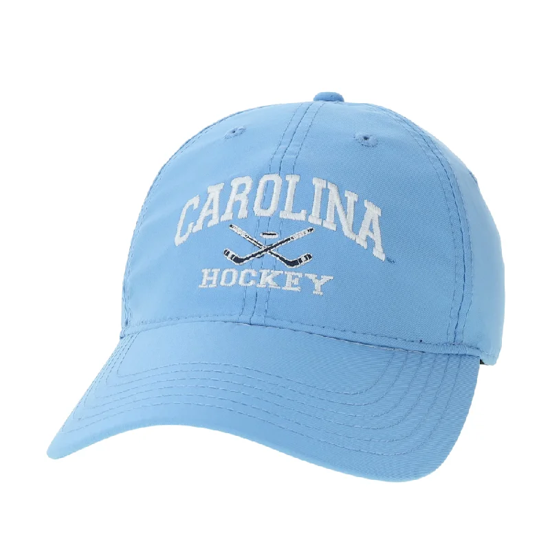 UNC Hockey Hat in Carolina Blue Dry Fit Adjustable