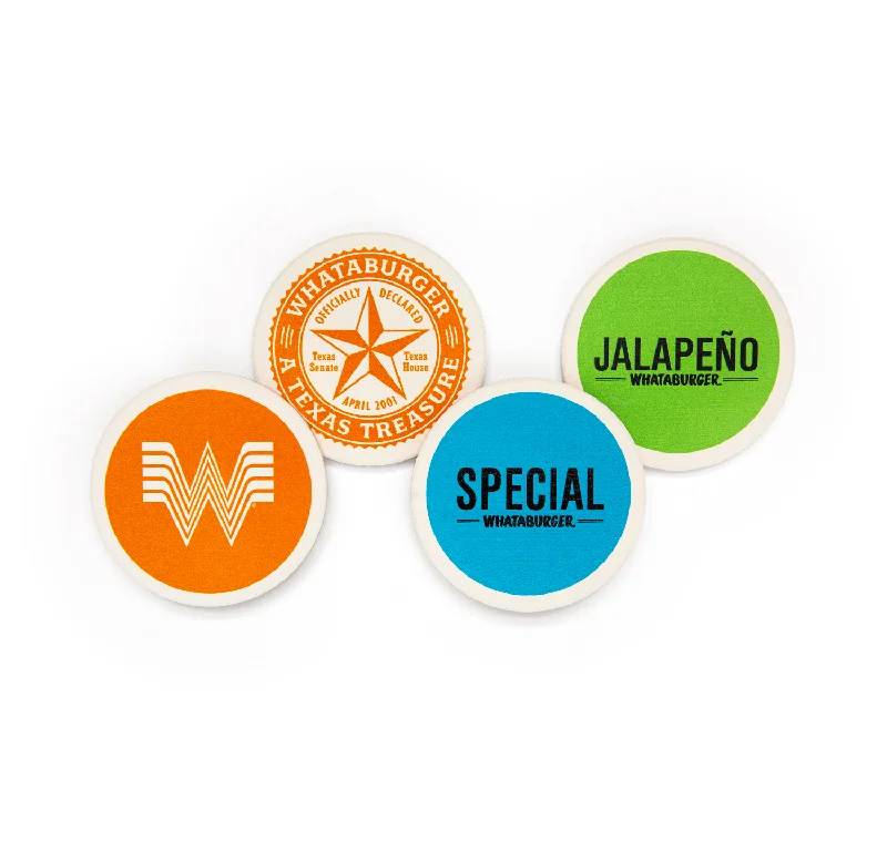 Whataburger Coasters 4-Pack