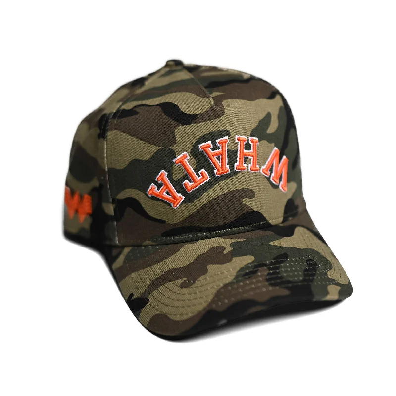 True Brvnd® Camo Whataburger Hat