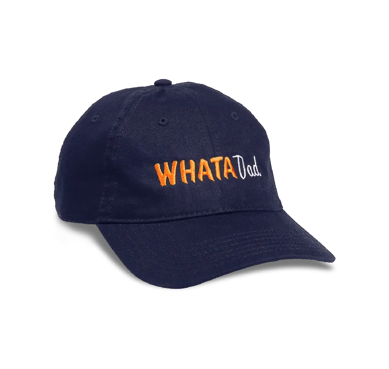 WhataDad Navy Dad Hat