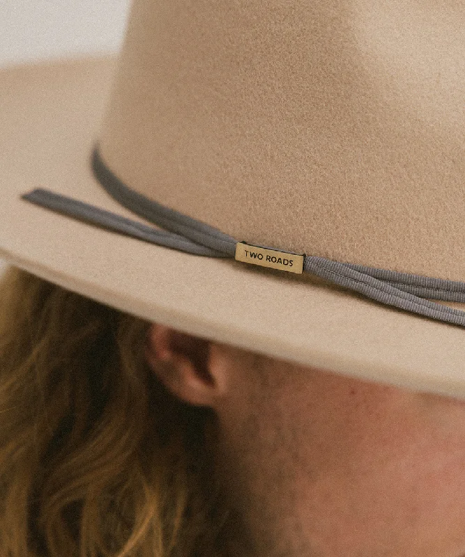 GROSGRAIN HAT BAND - GREY