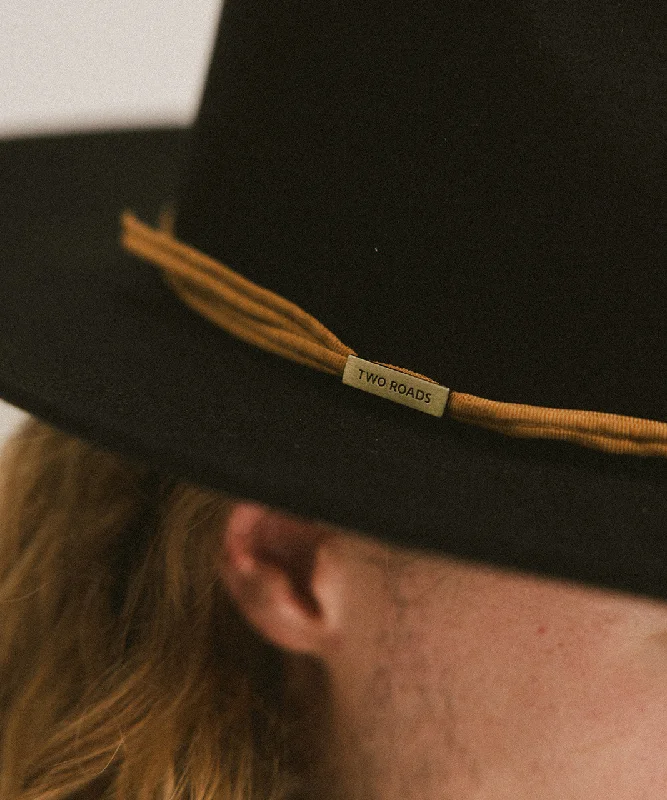 GROSGRAIN HAT BAND - BROWN