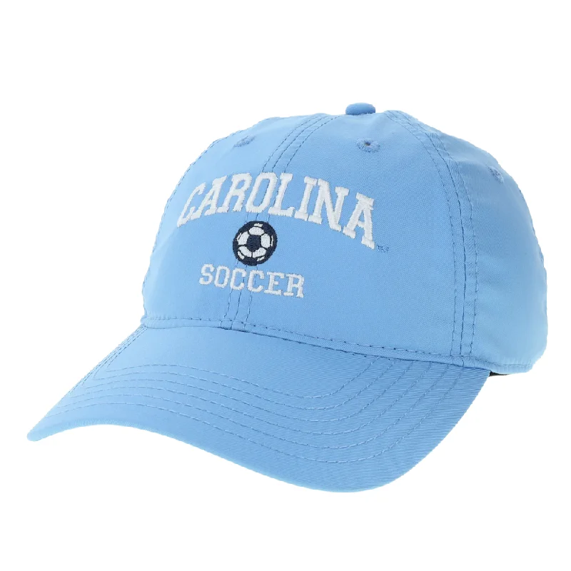 UNC Soccer Hat in Carolina Blue Dry Fit Adjustable