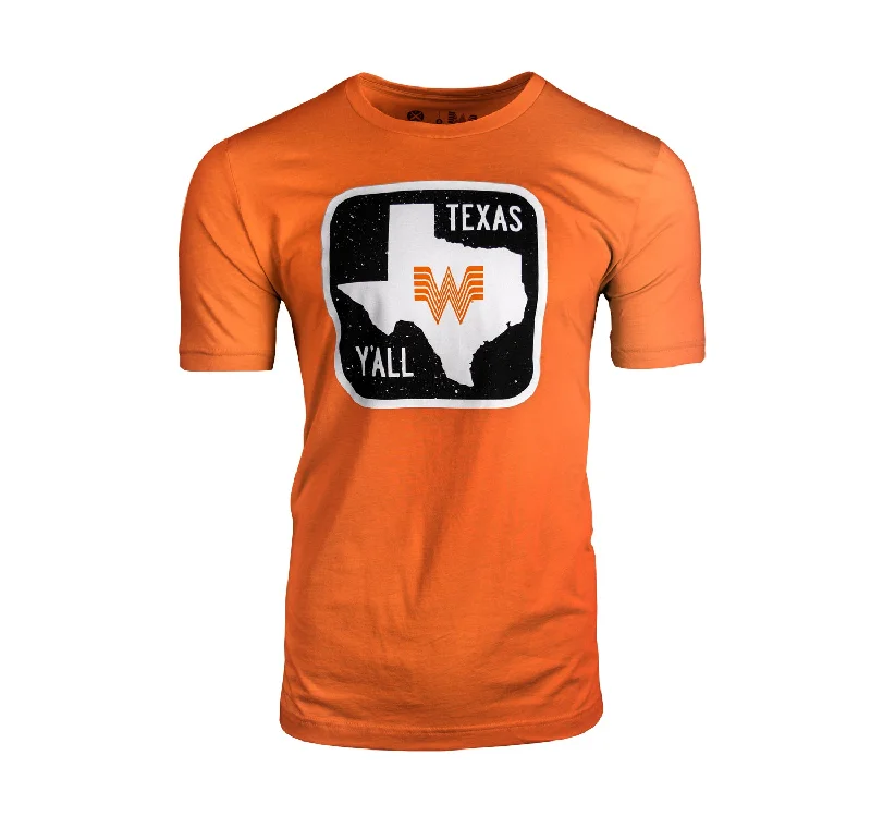 Tumbleweed Texstyles Orange Texas Road Sign Tee