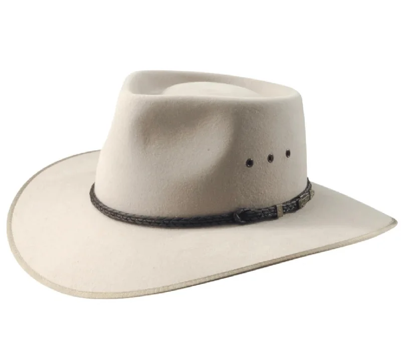 Akubra Cattleman Pure Fur Felt - Sand