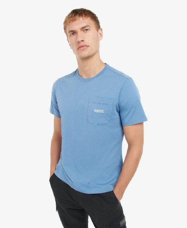 Barbour International Mens Radok Tee - Inky Blue