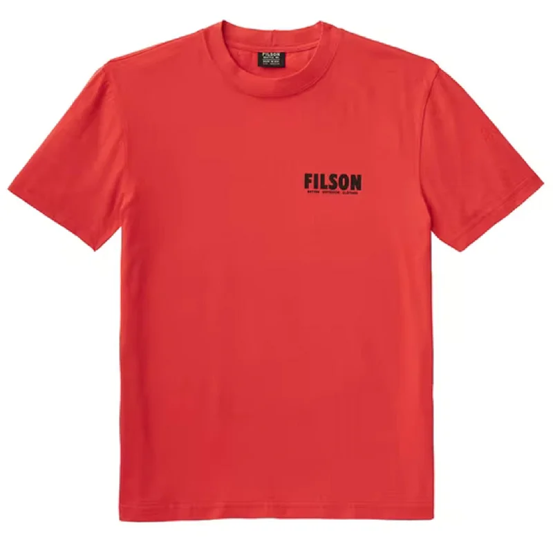 Filson S/S Lightweight Outfitter T-Shirt Red