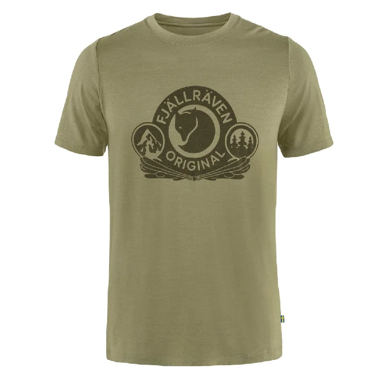 Fjallraven Abisko Wool Classic SS T-Shirt Light Olive