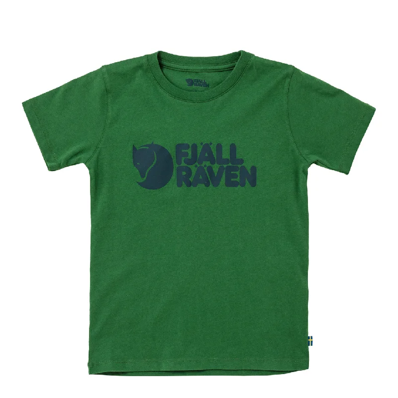 Fjallraven Kids Logo T-Shirt Palm Green