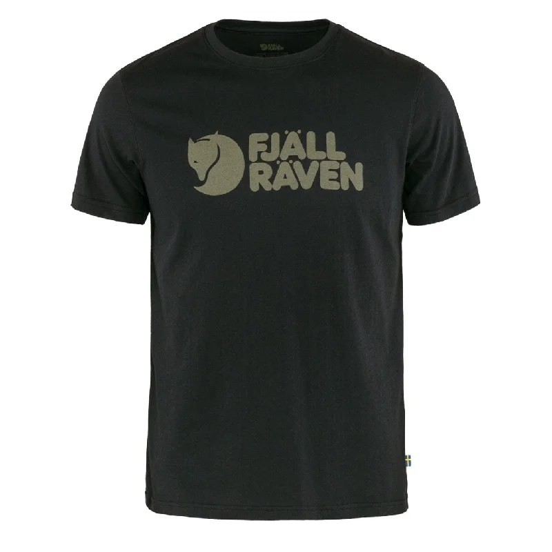 Fjallraven Logo T-Shirt Black