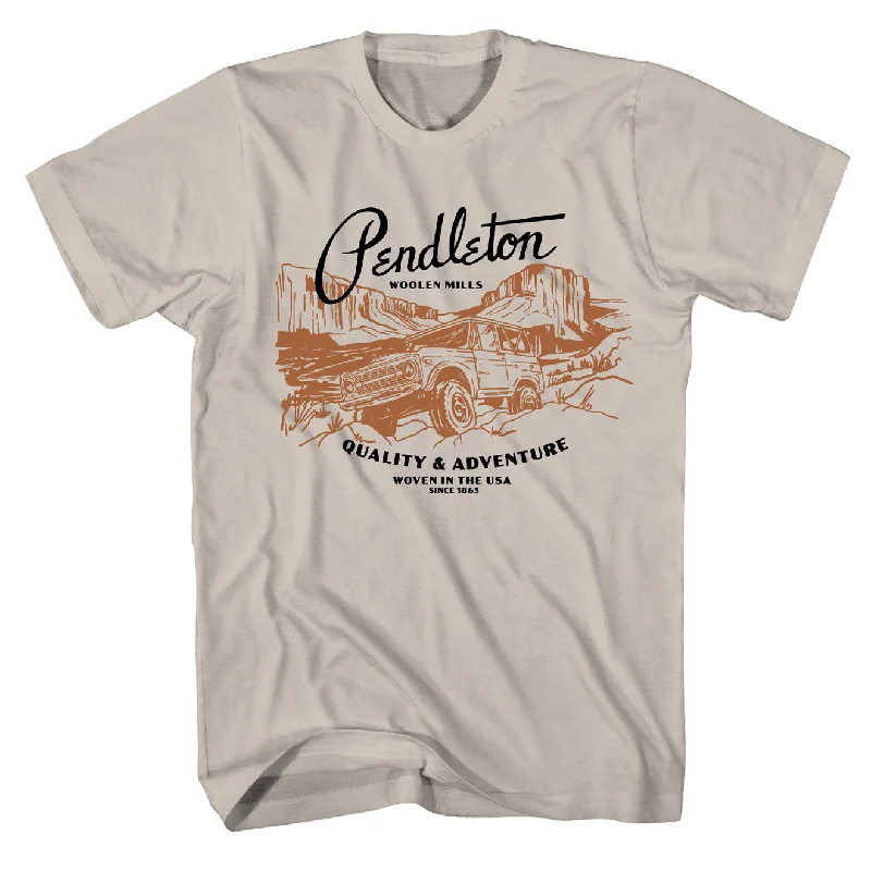 Pendleton Road Trip Graphic Tee Sand / Black