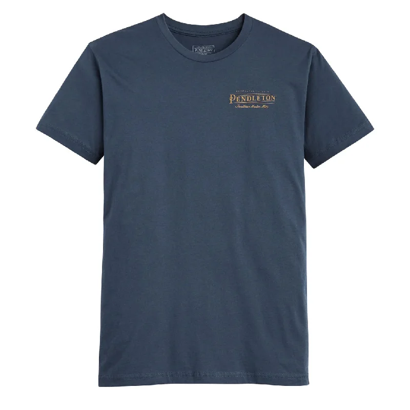 Pendleton Vintage Logo Graphic Tee Indigo / Gold