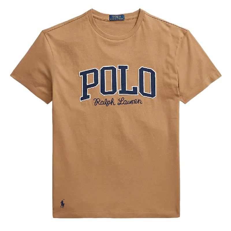 Polo Ralph Lauren Classic Fit Logo Jersey T-Shirt Montana Khaki