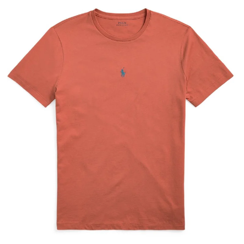 Polo Ralph Lauren Custom Slim Fit Centre Logo T-Shirt Adirondack Berry