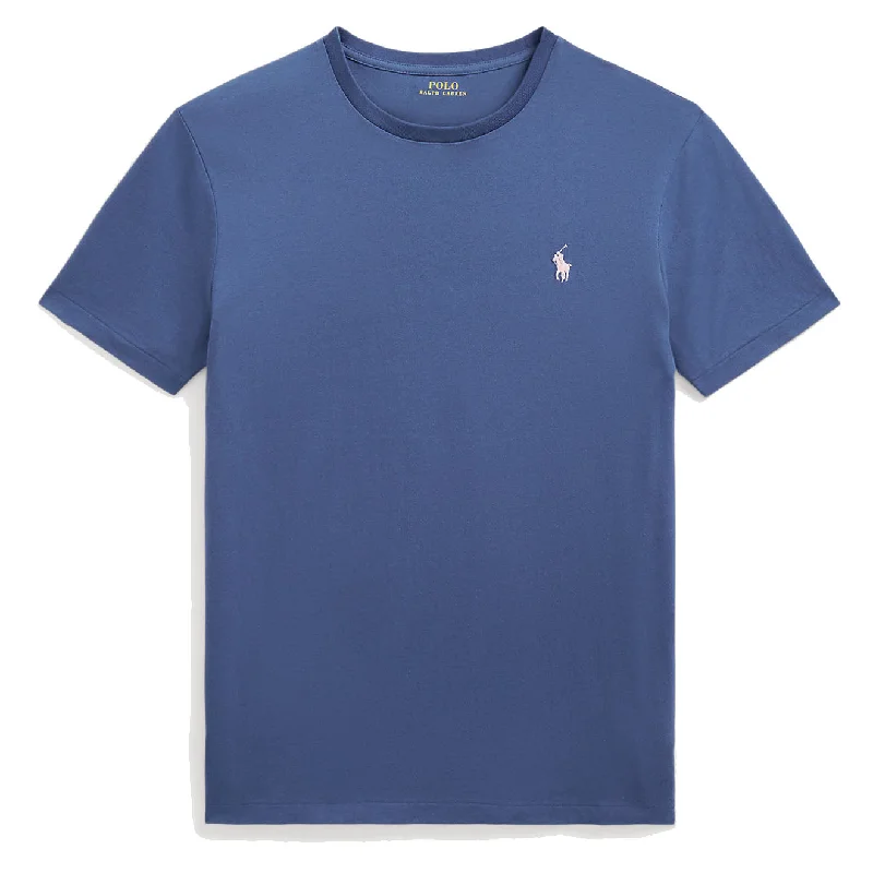 Polo Ralph Lauren Custom Slim Fit Jersey Crewneck T-Shirt Old Royal