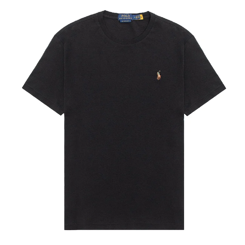 Polo Ralph Lauren Custom Slim Fit Soft Cotton T-Shirt Black