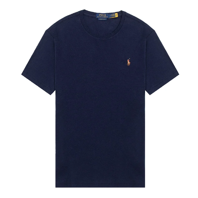 Polo Ralph Lauren Custom Slim Fit Soft Cotton T-Shirt Refined Navy