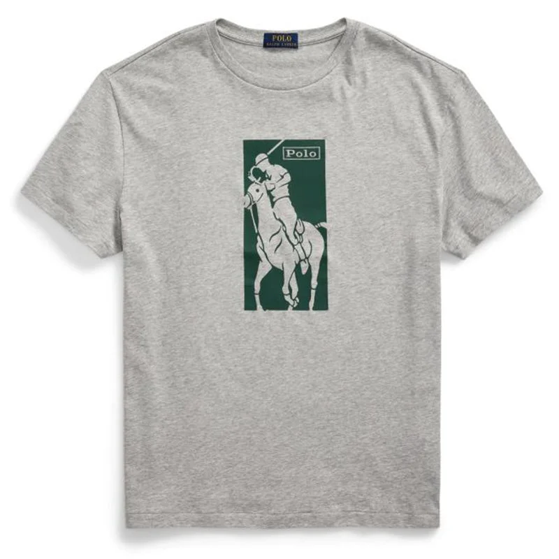 Polo Ralph Lauren Pony Print T-Shirt Andover Heather