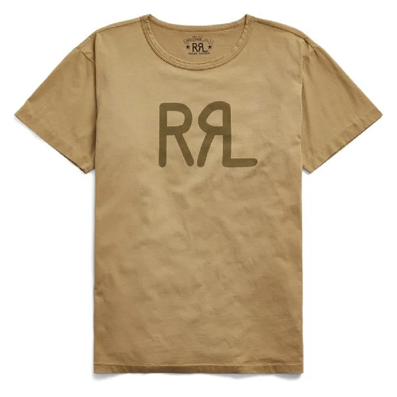 RRL by Ralph Lauren S/S Logo T-Shirt Khaki