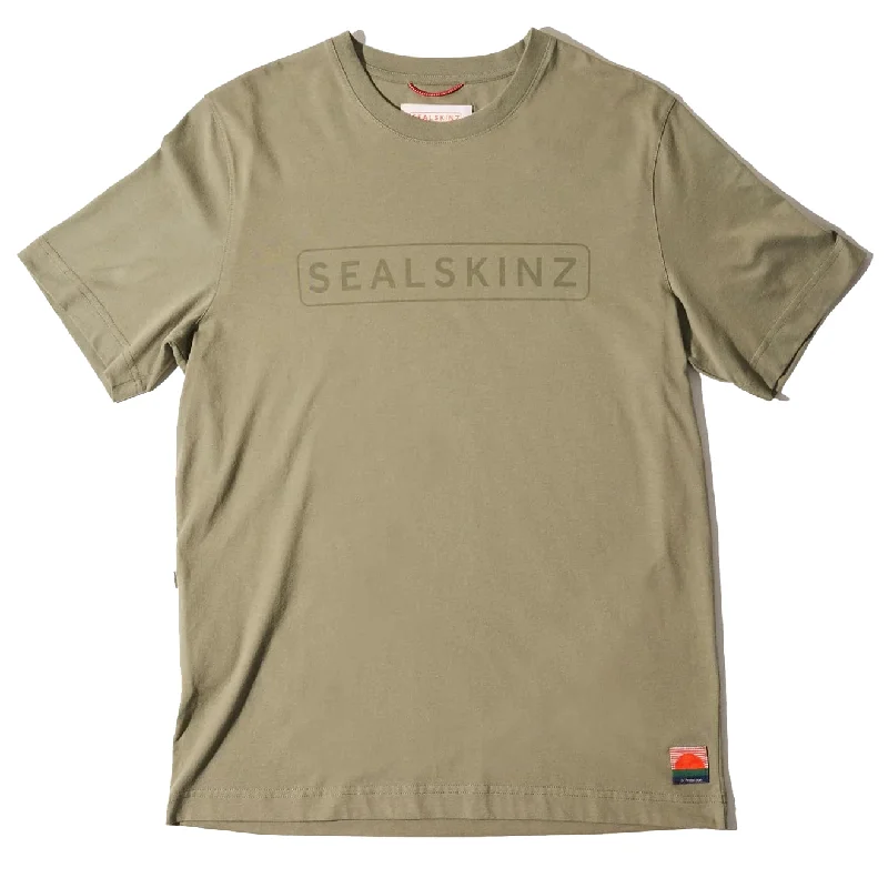 Sealskinz Litcham Icon UV Protection Tee Green