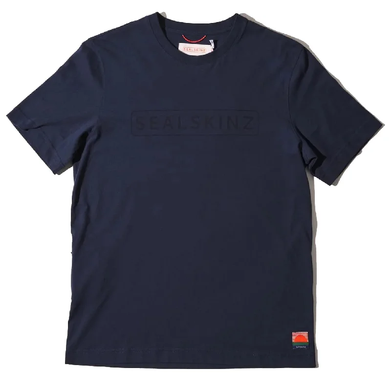 Sealskinz Litcham Icon UV Protection Tee Navy