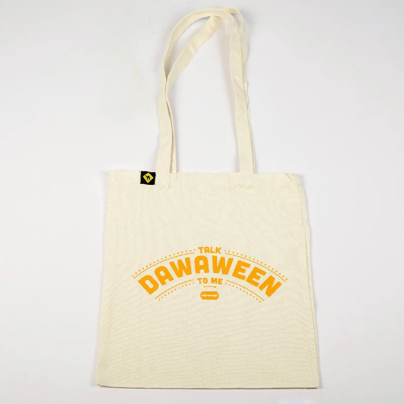 talk Dawaween To Me | Tote Bag