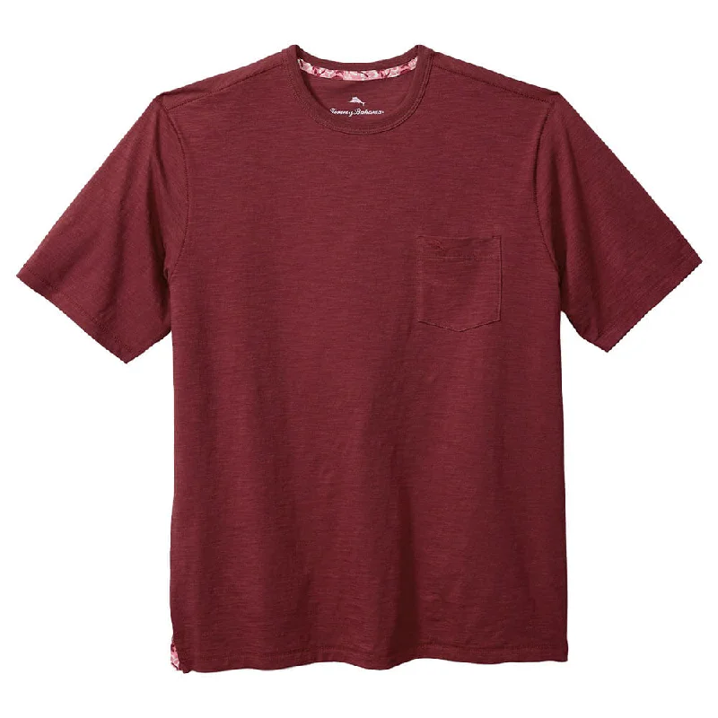 Tommy Bahama Bali Beach Crew T-Shirt - Cherry Stone