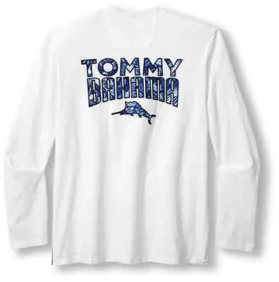 Tommy Bahama Ocean Escape Lux Long Sleeve T-Shirt - White