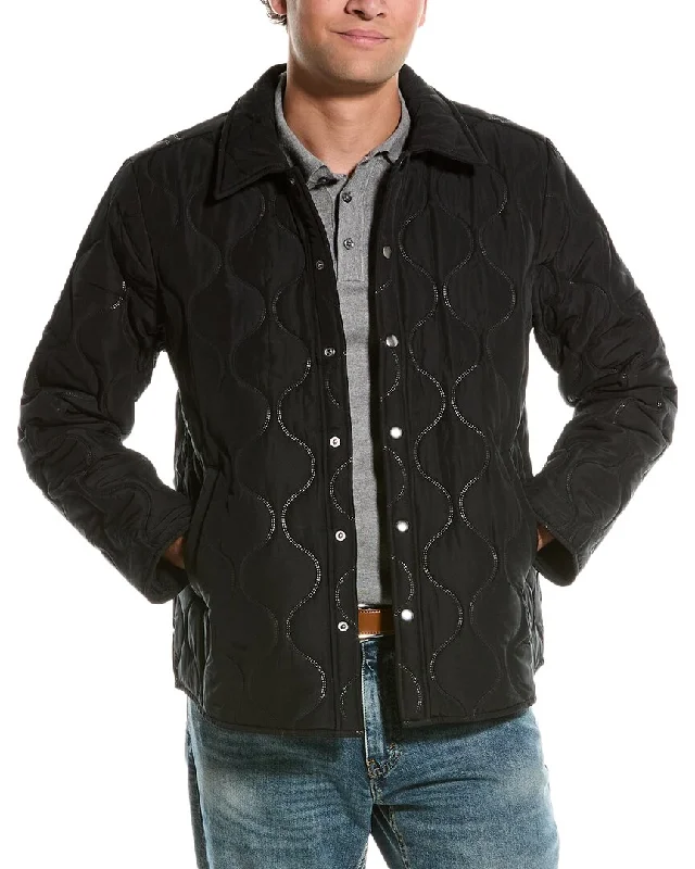 7 For All Mankind Quilted Bomber Jacket