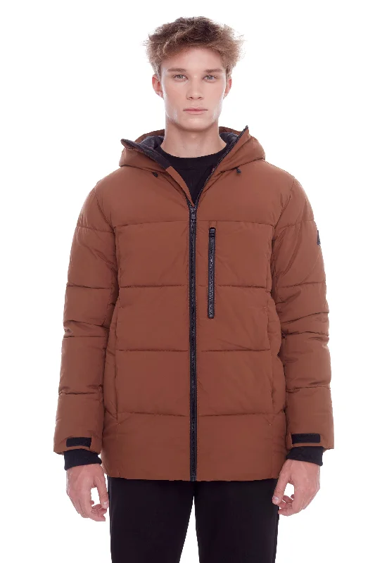 BANFF | MEN'S VEGAN DOWN (RECYCLED) MID-WEIGHT QUILTED PUFFER JACKET