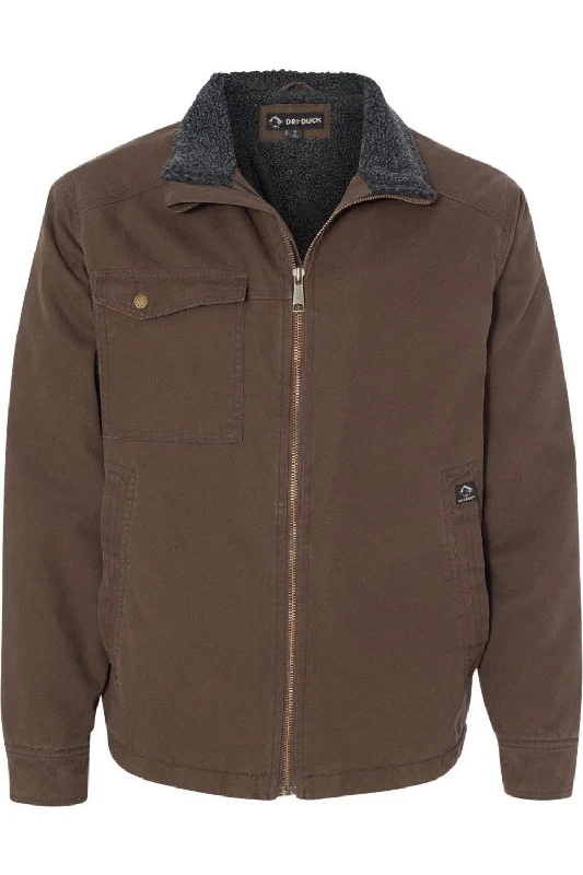 DRI DUCK Endeavor Canyon Cloth Canvas Jacket with Sherpa Lining