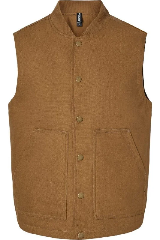 Independent Trading Co. Insulated Canvas Workwear Vest