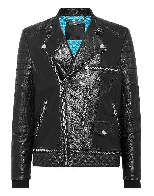 Leather Biker Jacket