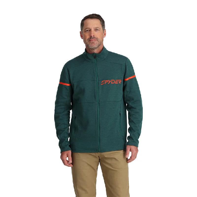 Mens Speed Fleece Full Zip - Cypress Green