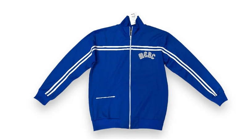 Men's Track Jacket In Bold Blue