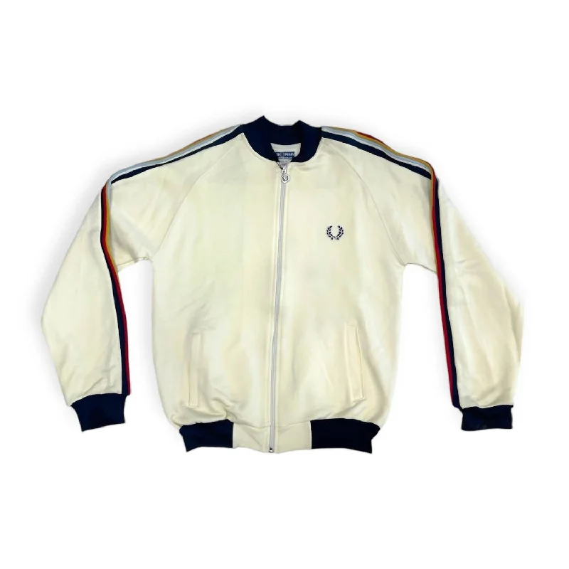 Men's Track Jacket In Cream