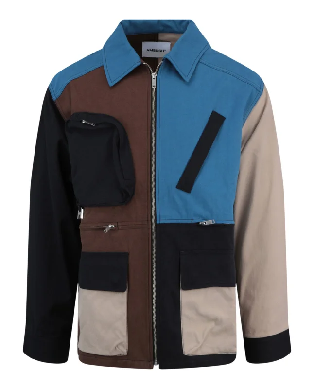 Paneled Worker Jacket