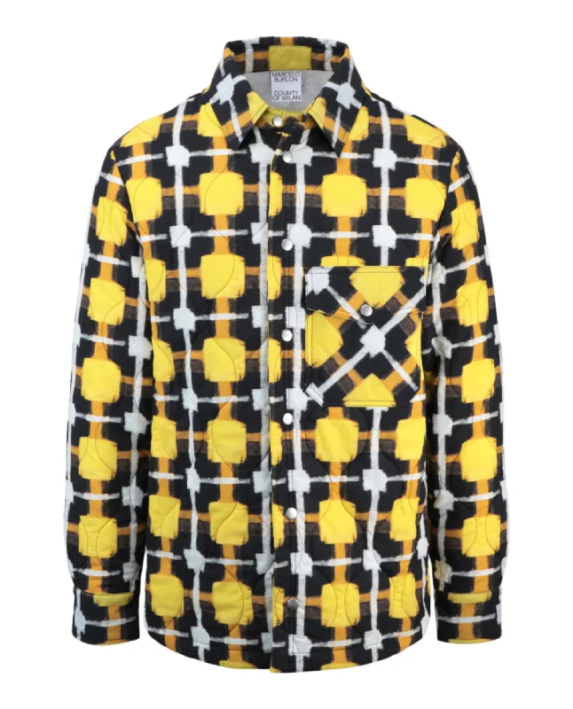 Quilted Check Jacket