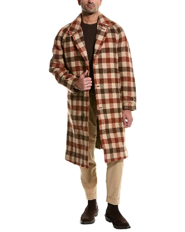 Todd Snyder Balmacaan Wool Coat