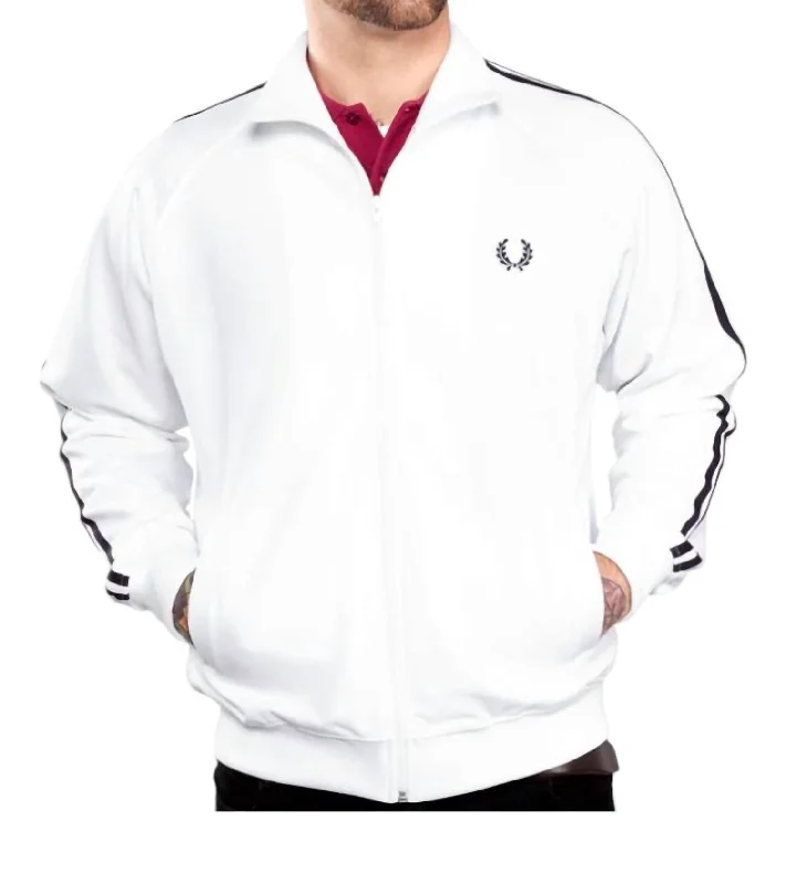 Track Jacket In White