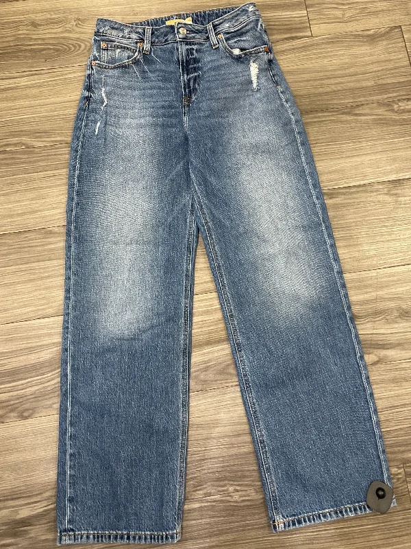 Jeans Boyfriend By Clothes Mentor In Blue, Size: 10