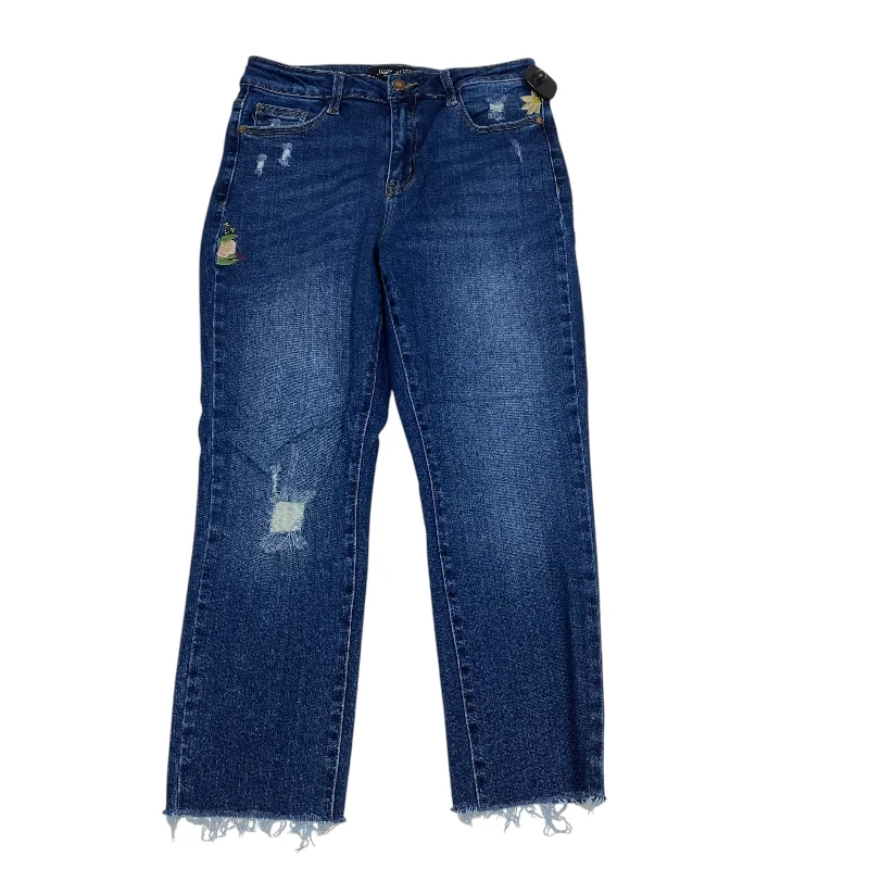 Jeans Boyfriend By Judy Blue In Blue Denim, Size: 6