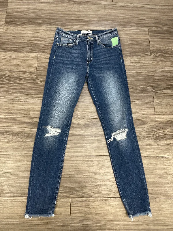 Jeans Cropped By Flying Monkey In Blue, Size: 4